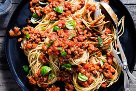 Spaghetti with Quick Meat Sauce