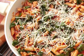italian-style turkey & penne skillet