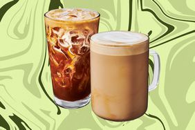 a photo of the new Starbucks drinks with olive oil