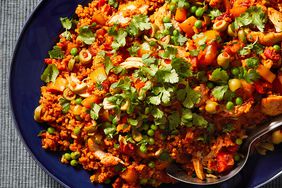 Slow-Cooker Arroz con Pollo