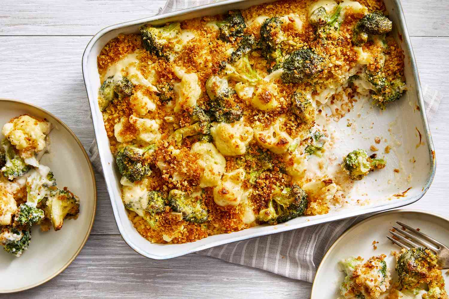 Broccoli and Cauliflower Casserole