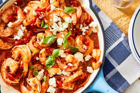 One-Pot Shrimp with Tomatoes & Feta