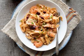 Quick Shrimp Puttanesca