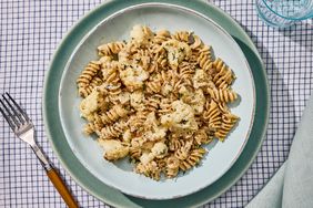 an image of the Creamy Caramelized Cauliflower Pasta
