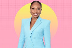 Allyson Felix smiling at an event
