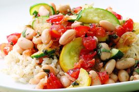 Summer Squash White Bean Saute