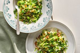 Lemony Brussels Sprout Slaw