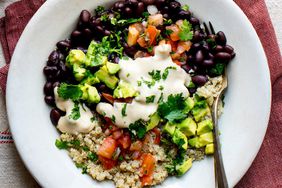 Black Bean-Quinoa Bowl