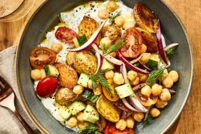 an image of the Roasted Potato Tzatziki Bowl