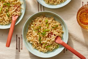 a recipe photo of the 15-Minute Spicy Ramen