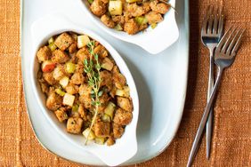 Sausage, Apple & Herb Stuffing for Two