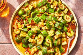 Spicy Cucumber Salad with Chili Oil