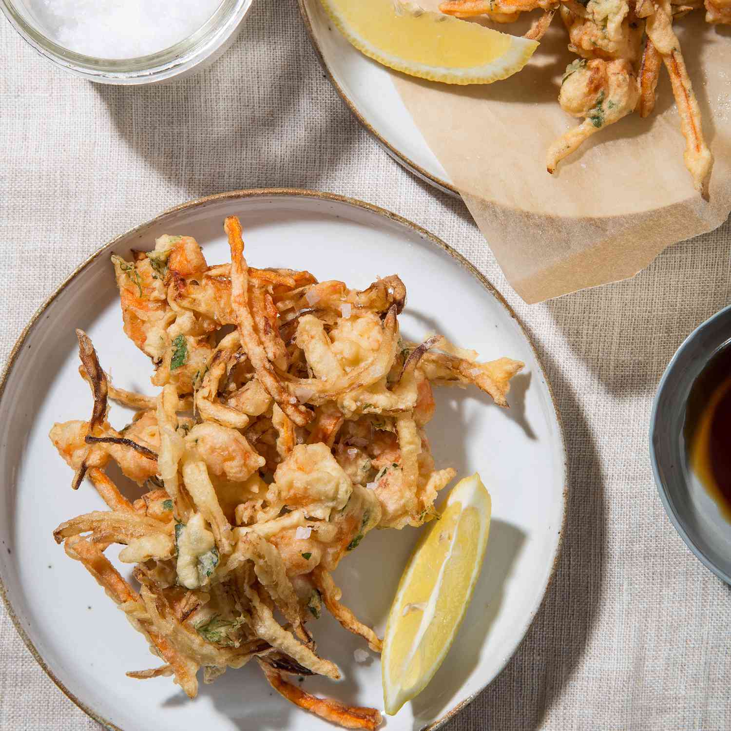 Shrimp Kakiage Tempura