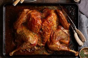 Spatchcock Turkey with Sage & Thyme