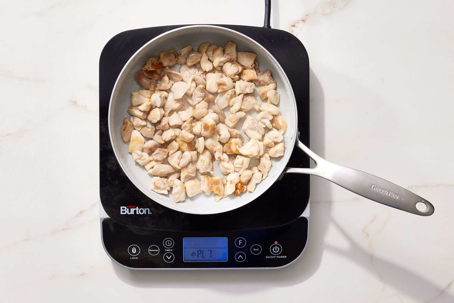 step 1 in making the Teriyaki Chicken Stir-Fry