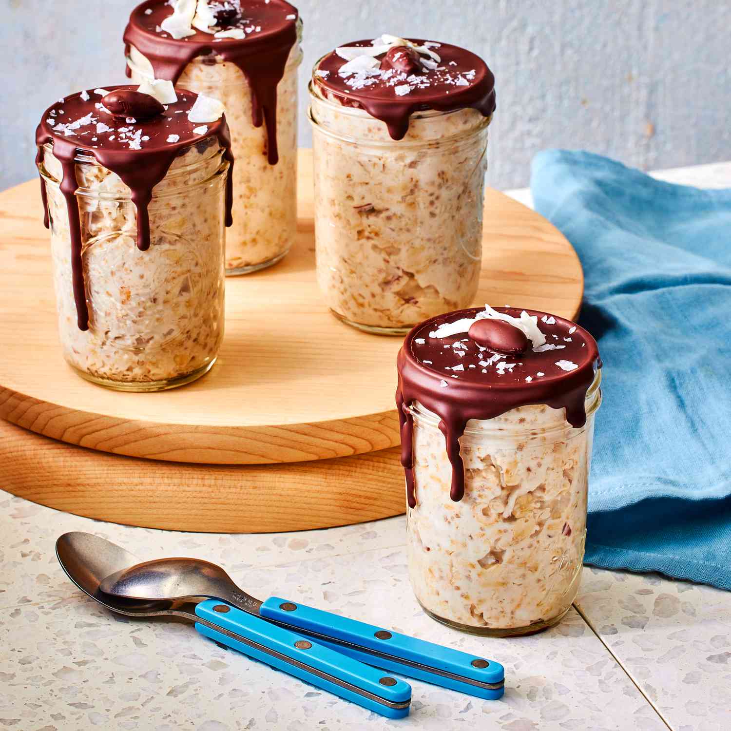 a recipe photo of the Almond Joy Overnight Oats