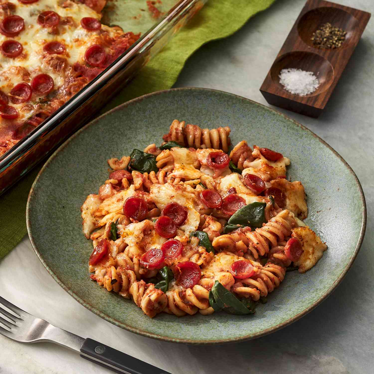 a recipe photo of the Pasta Casserole