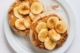 Peanut Butter-Banana English Muffin