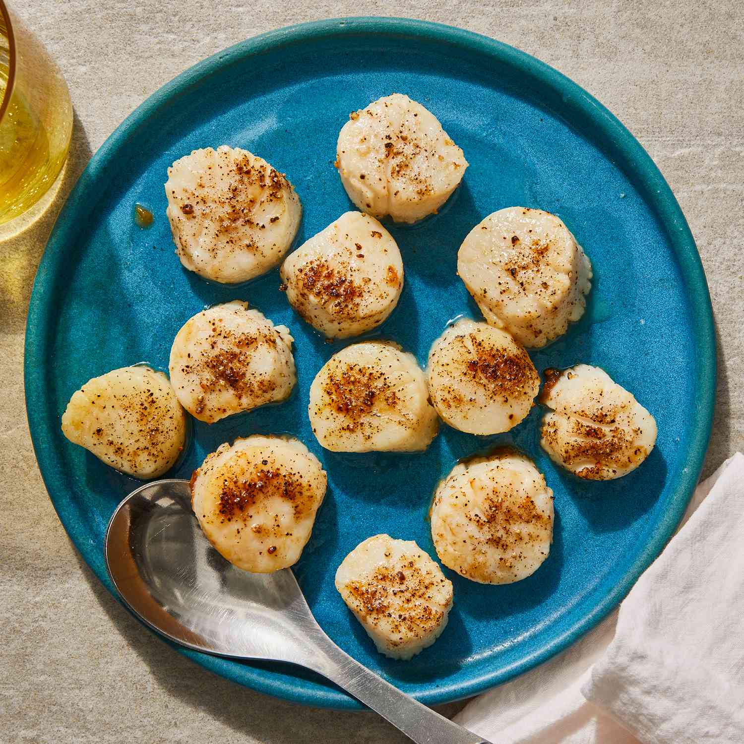 Broiled Scallops