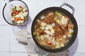 Rotisserie Chicken Soup