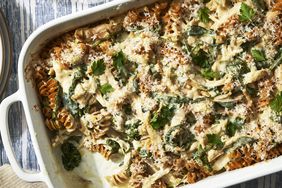 a recipe photo of the Chicken Florentine Casserole