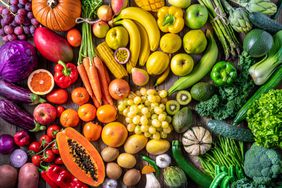 rainbow fruits and vegetables