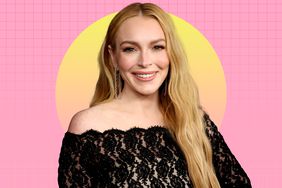 Lindsay Lohan smiling