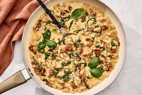 an image of the Marry Me White Bean & Spinach Skillet