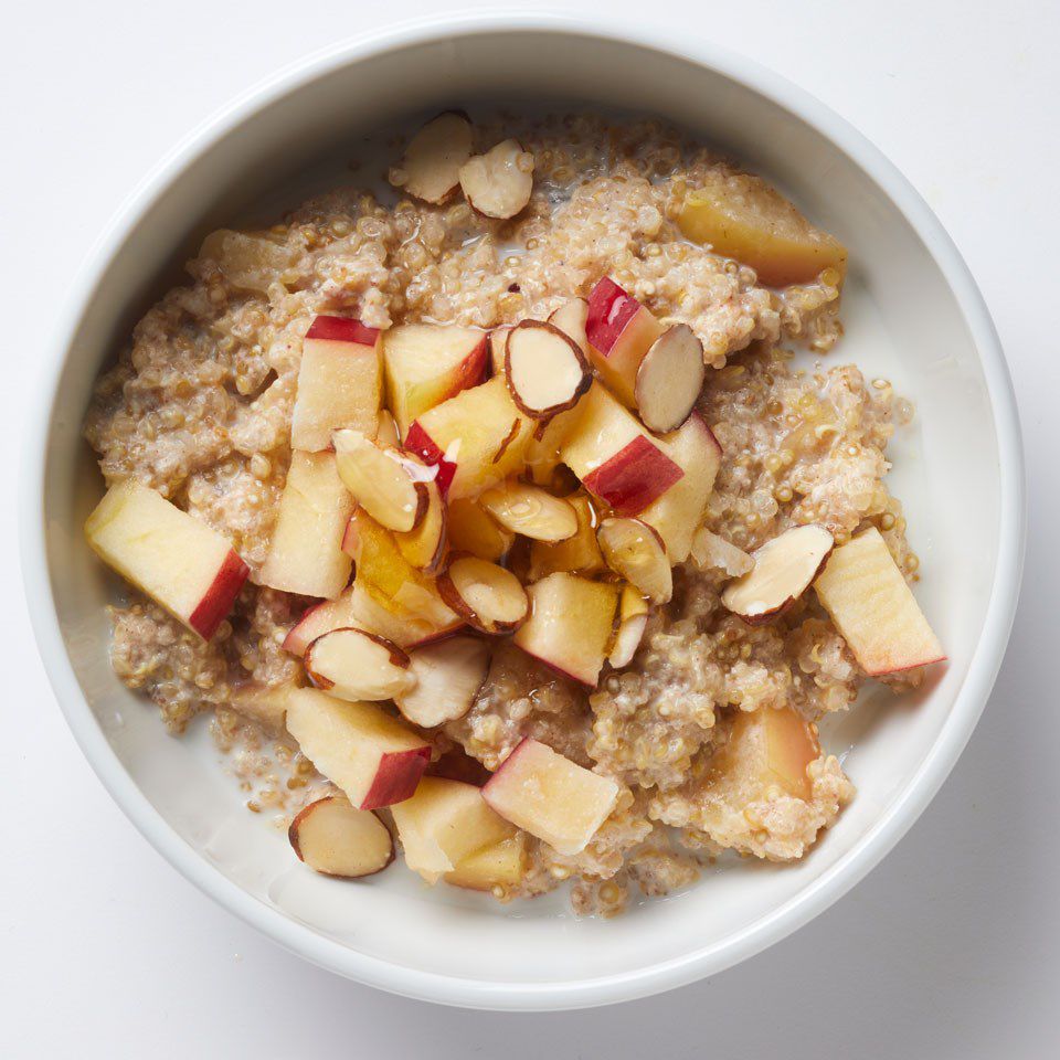 Apple Cinnamon Quinoa Bowl