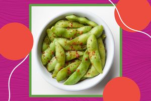 A recipe image of Edamame with Aleppo Pepper