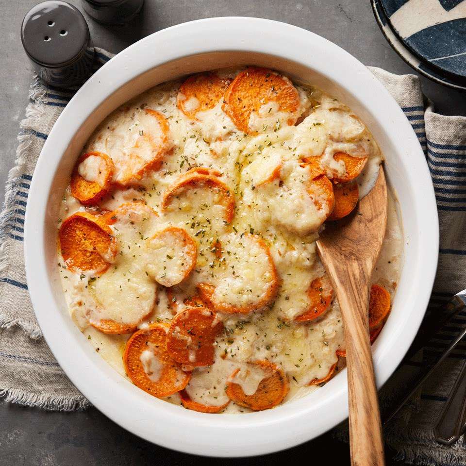 Scalloped Sweet Potatoes