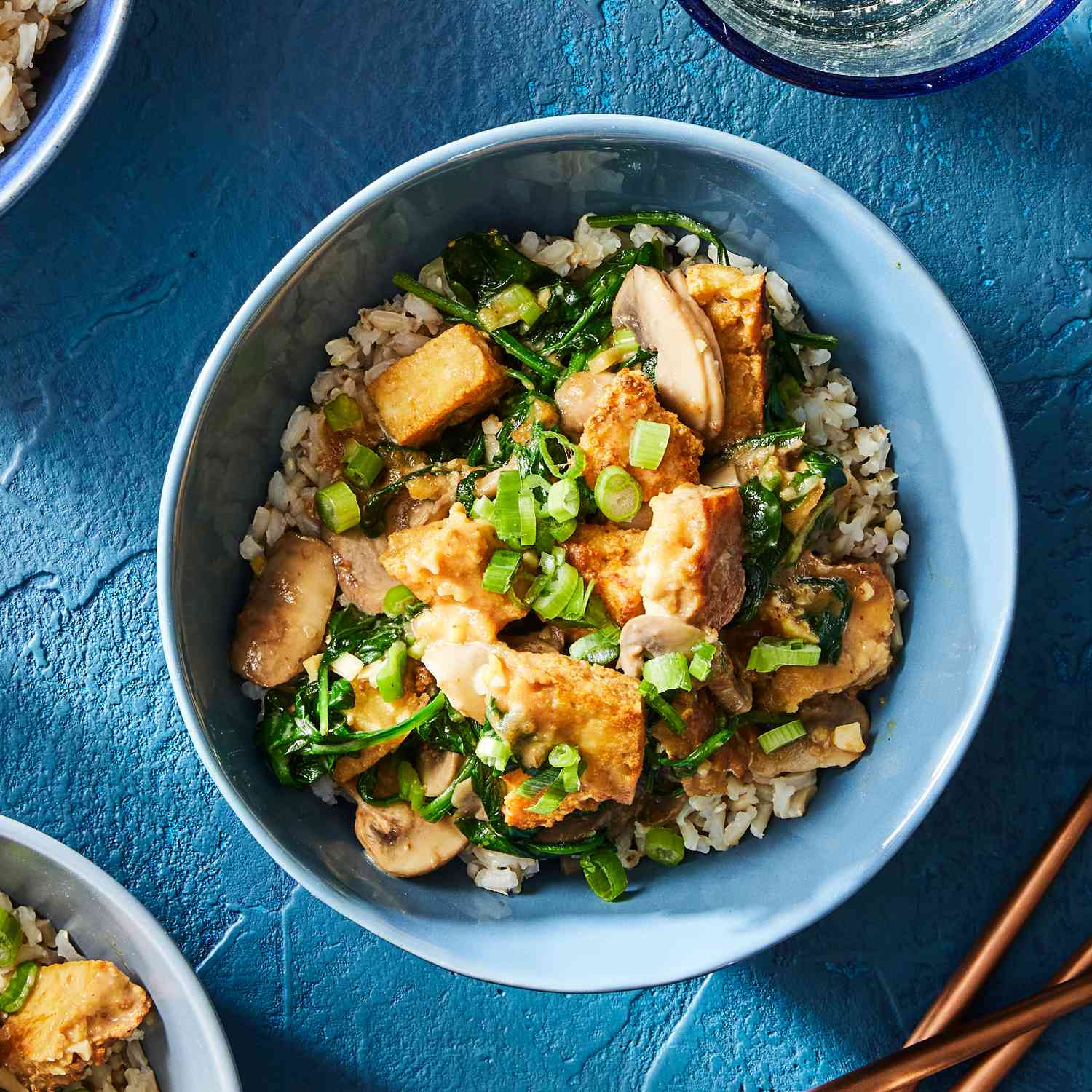 Tofu with Peanut-Ginger Sauce
