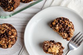a recipe photo of the Banana Chocolate Peanut Butter Oatmeal Cakes