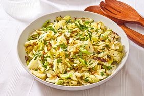 an image of the Roasted Cabbage Salad with Citrus Vinaigrette