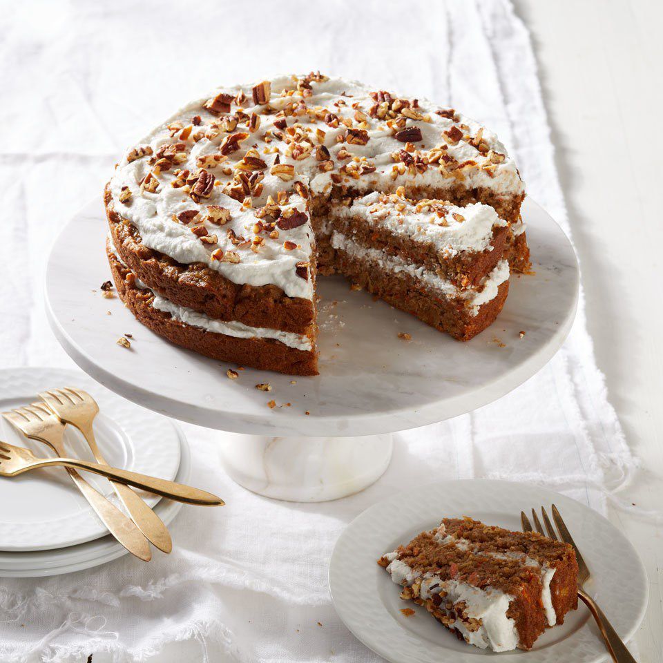 Vegan Carrot Cake with Coconut Cream Frosting Recipe