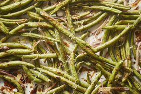 Balsamic-Roasted Green Beans with Parmesan