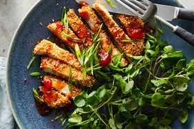 Sweet & Sour Pork with a Sesame Crust