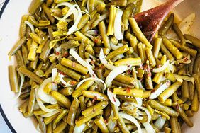 Sautéed Green Beans & Onions