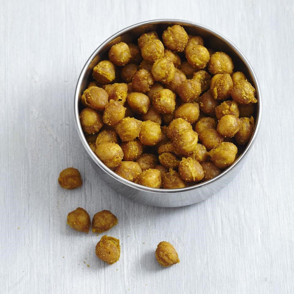 Crispy Curried Chickpeas