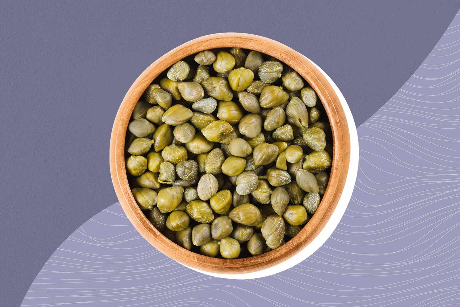 bowl of capers
