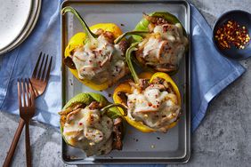 Philly Cheesesteak Stuffed Peppers