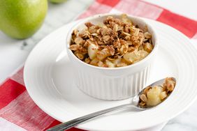 recipe photo of an Apple Crisp for One