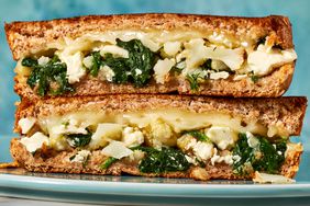 an image of the Cauliflower Spanakopita Melt