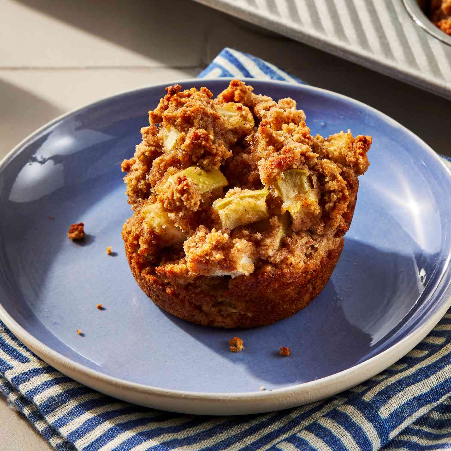 an image of the Low-Carb Apple Cinnamon Muffins