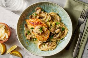 an image of the Chicken Piccata with Pasta & Mushrooms