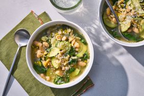 an image of the Hearty Minestrone served in a bowl
