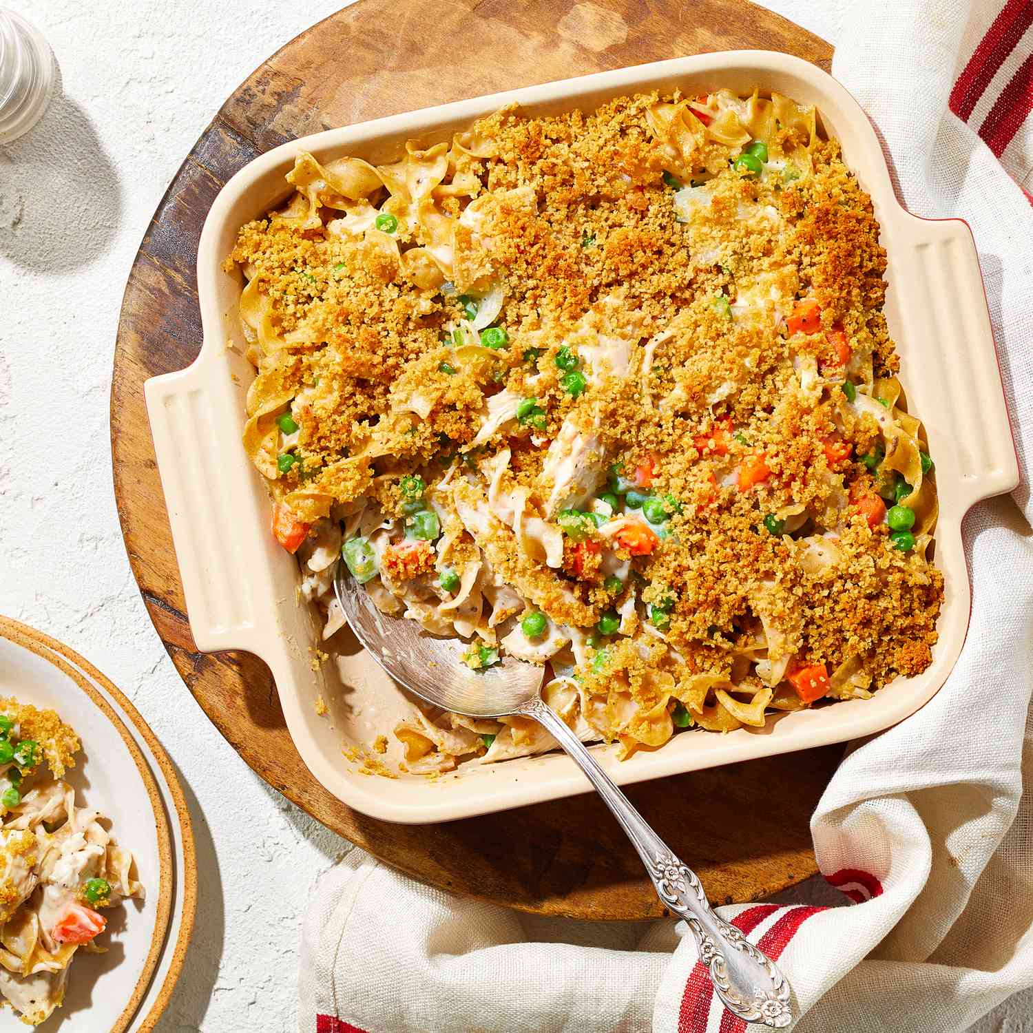 Creamy Rotisserie-Chicken Noodle Casserole