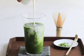 iced matcha latte