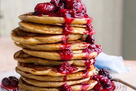 Whole-Grain Buttermilk Pancakes