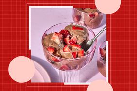 an image of EatingWell's Chocolate Strawberry Nice Cream